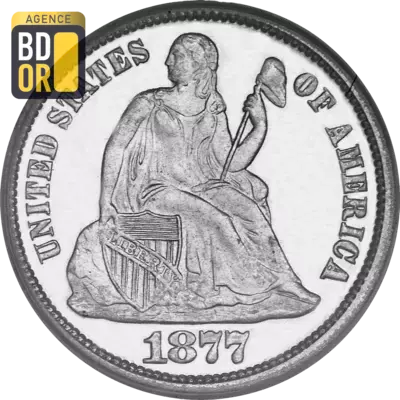 10 Cents Argent 1838 Ã  1891