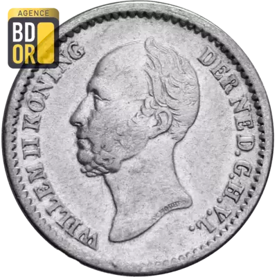 10 Cents argent 1849-1890 Guillaume III