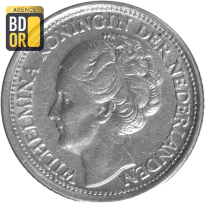 10 Cents Argent 1926-1945 Wilhelmina