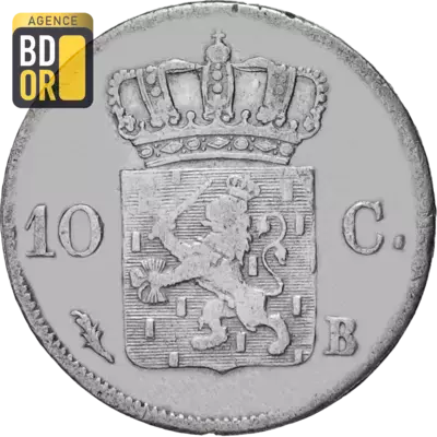 10 Cents Argent Wilhelm I 1818-1828