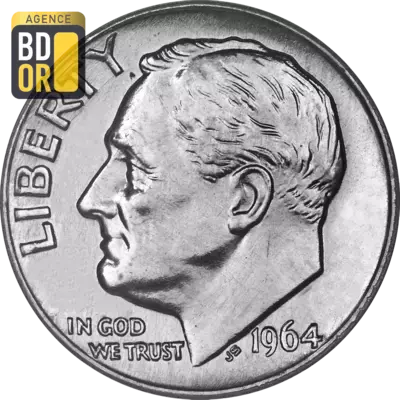 10 Cents Roosevelt Dime 1946-1964