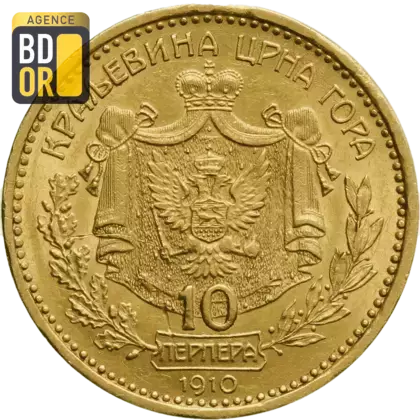10 et 20 Perpera Or Nicolas Ier