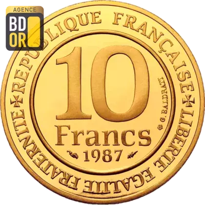 10 Francs Or Millénaire Capétien