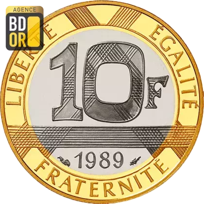 10 Francs Or Montesquieu