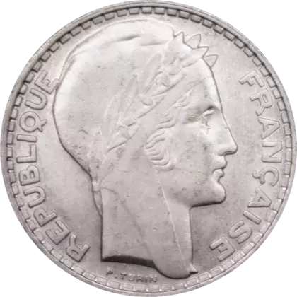 10 Francs Turin Argent