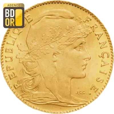 10 Frs Coq Marianne