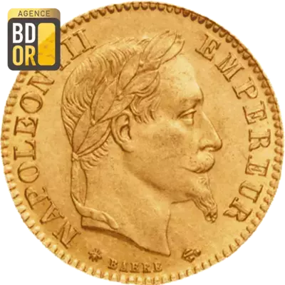 10 Frs Or NapolÃ©on III LaurÃ©