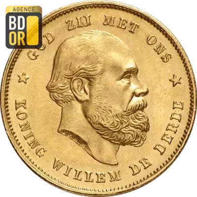 10 Gulden Or Willem III