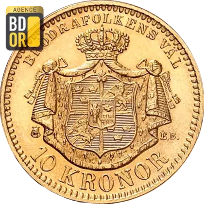 10 Kronor Or Oscar II