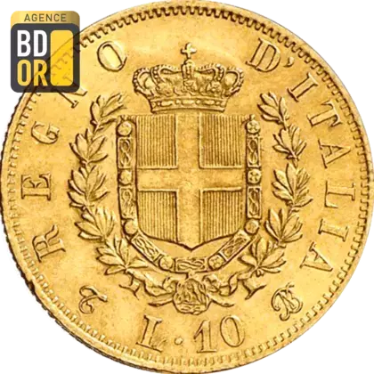 10 Lires Or Victor Emmanuel II