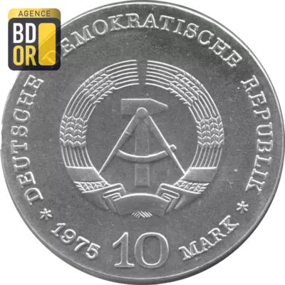 10 Mark (Albert Schweitzer), 1975