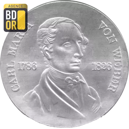 10 Mark (Carl Maria von Weber), 1976