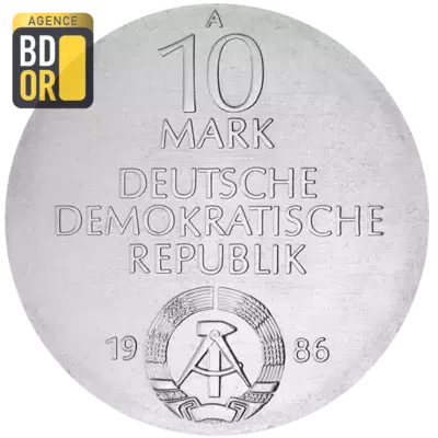 10 Mark (Charité Berlin), 1986 10 Mark (Charité Berlin), 1986