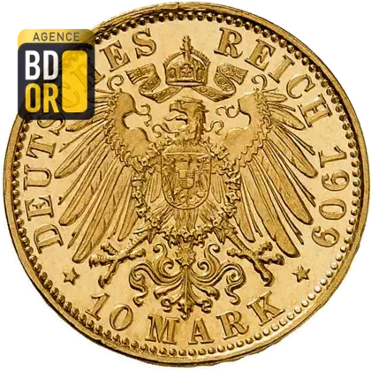 10 Mark Georg II Saxe Meiningen