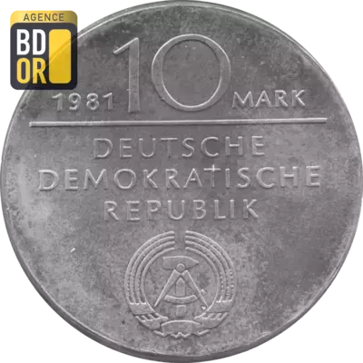 10 Mark (George Wilhelm Friedrich Hegel), 1981