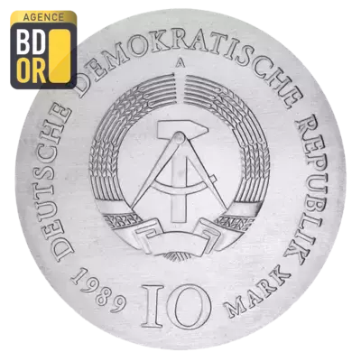 10 Mark (Johann Gottfried Schadow), 1989