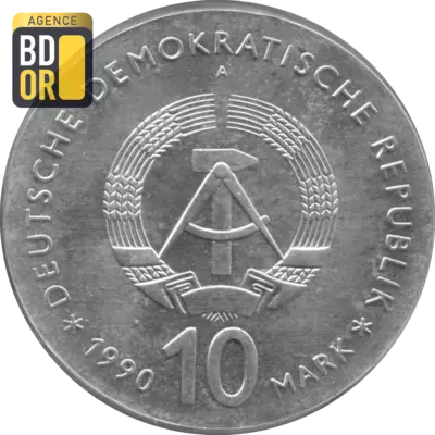 10 Mark (Johann Gottlieb Fichte), 1990