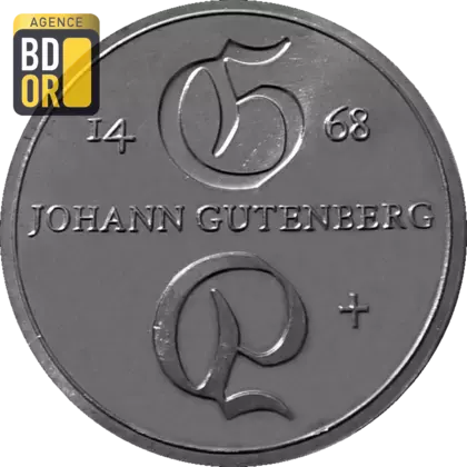 10 Mark Johann Gutenberg, 1968
