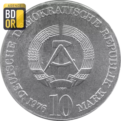 10 Mark (Justus von Liebig), 1978