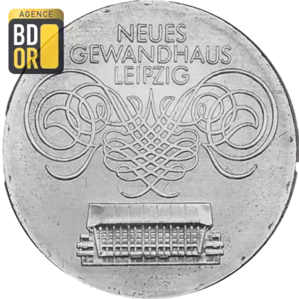 10 Mark (nouveau Gewandhaus de Leipzig), 1982