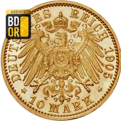 10 Mark Or Carl Eduard 1905