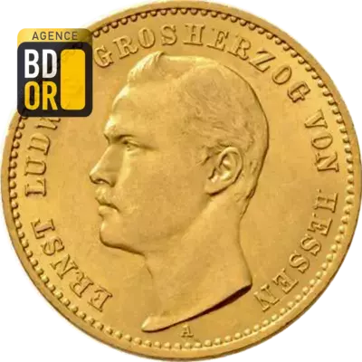 10 Mark Or Ernst Ludwig Hessen