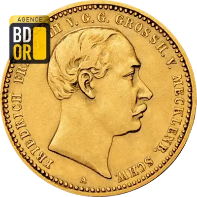 10 Mark Or Friedrich Franz III