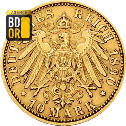 10 Mark Or Friedrich Franz III