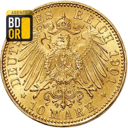 10 Mark Or Friedrich Franz IV