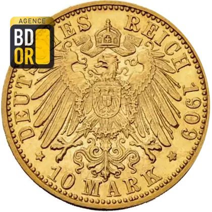 10 Mark Or Friedrich II 