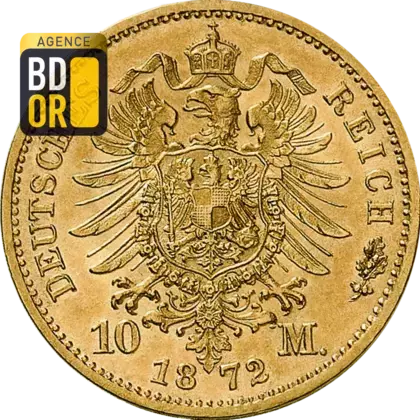 10 Mark Or Johann de Saxe