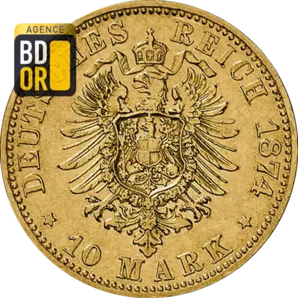 10 Mark Or Nicolaus Friedrich Peter