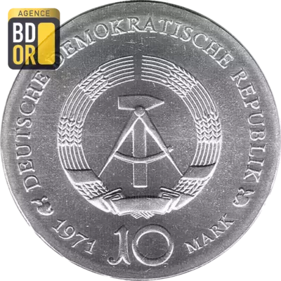 10 Marks (Albrecht DÃ¼rer), 1971