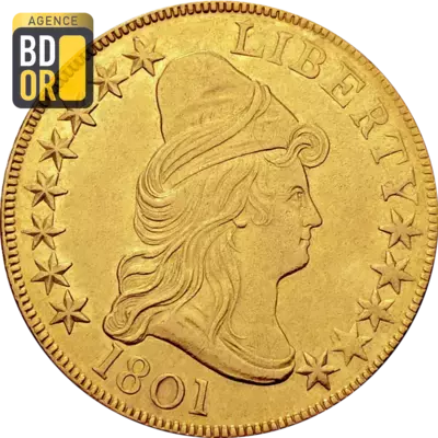10$ Or Liberty 1797 Ã  1804
