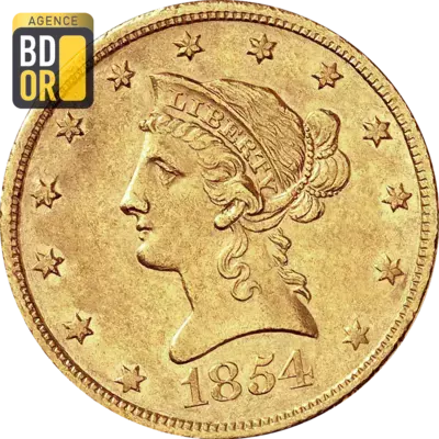 10$ Or Liberty Sans Devise 10$ Or Liberty Sans Devise