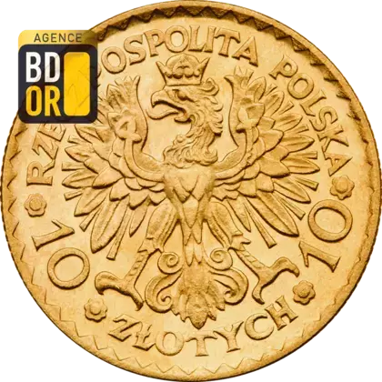 10 Zlotych Or 