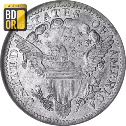 1/2 Dime Draped Bust 1800 à 1805