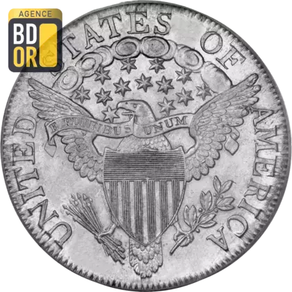 Demi Dollar Argent Draped Bust 1801 à 1807