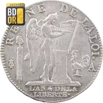 Demi Ecu 3 Livres Louis XVI François