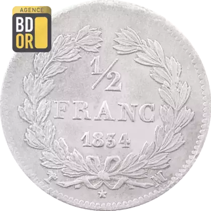 Demi Franc Louis-Philippe Ier