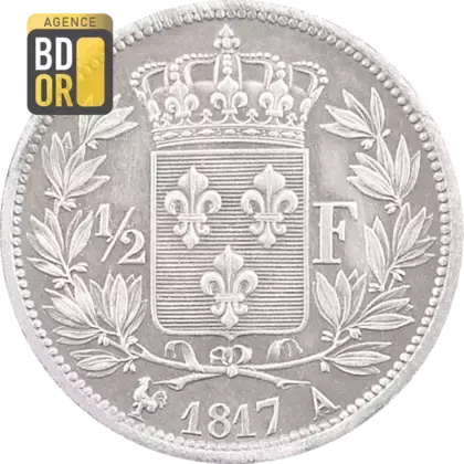 Demi Franc Louis XVIII