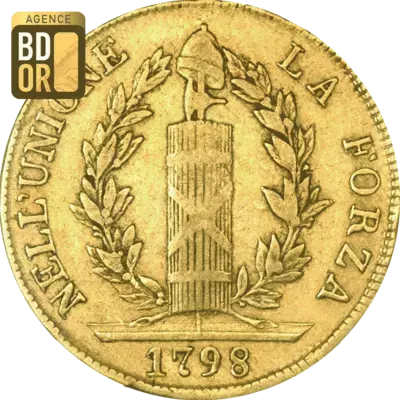 12 Lire Or