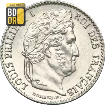 Un quart Franc Louis Philippe Ier