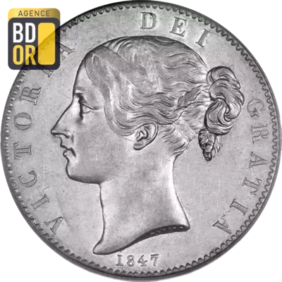 1 couronne Victoria 'young head'