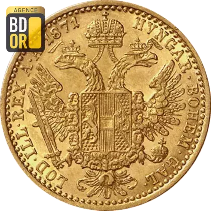 1 Ducat Or 1867 à 1872
