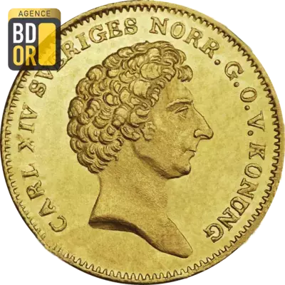 1 Dukat Or Carl XIV Johan 1 Dukat Or Carl XIV Johan
