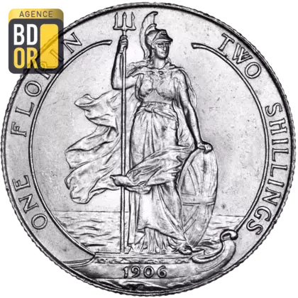 1 florin edouard VII
