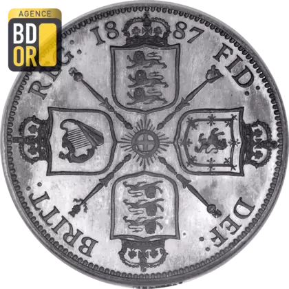 1 florin victoria effigie du jubilé