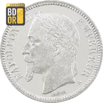 1 Fr NapolÃ©on III LaurÃ© Empire