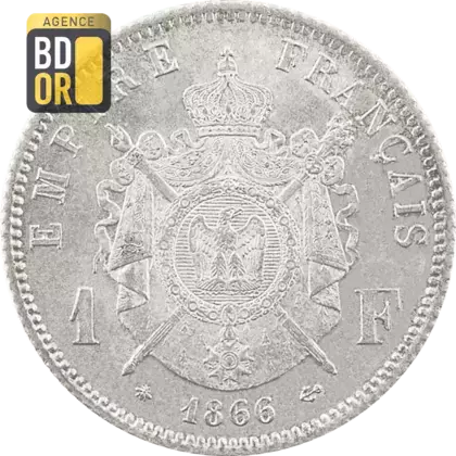 1 Fr Napoléon III Lauré Empire